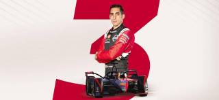 Formula E Mexico : Ο Sebastien Buemi, της Nissan e.dams, στο βάθρο των νικητών