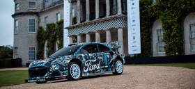 Το Ford Puma Rally 1 WRC Prototype της M-Sport στο Goodwood Festival of speed