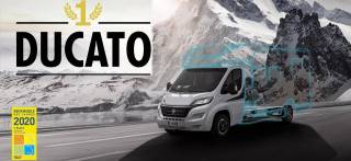 Το Ducato κερδίζει το βραβείο “Best motorhome base” για 13η συνεχόμενη χρονιά