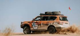 Το Nissan Armada Mountain Patrol στο 2019 Rebelle Rally