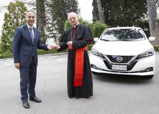 Το Βατικανό  κινείται ηλεκτρικά με Nissan LEAF