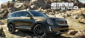 To Kia Telluride  είναι το SUV της χρονιάς 2020 του MotorTrend